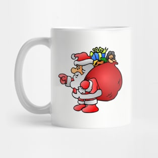 Fun Santa Christmas Apparel Mug